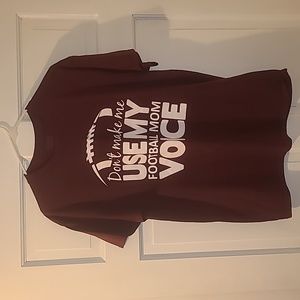 Football Mom tee